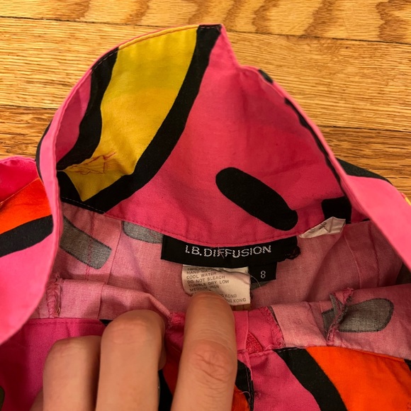 Vintage retro 80’s pink shorts - Picture 4 of 7